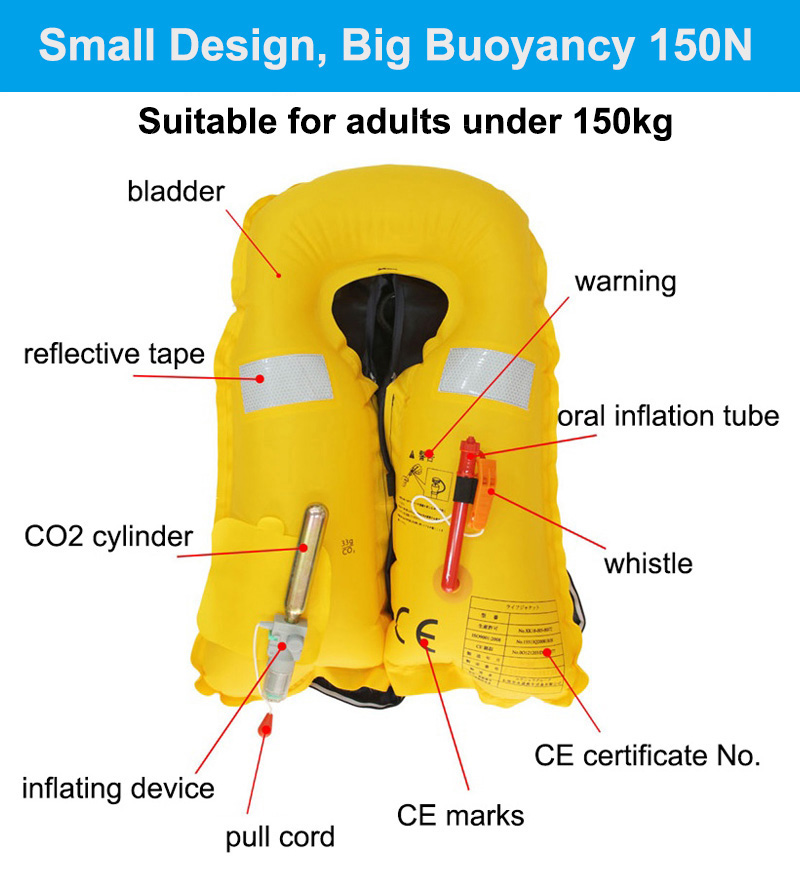 Eyson CCS CE Approved Life Jacket Inflatable