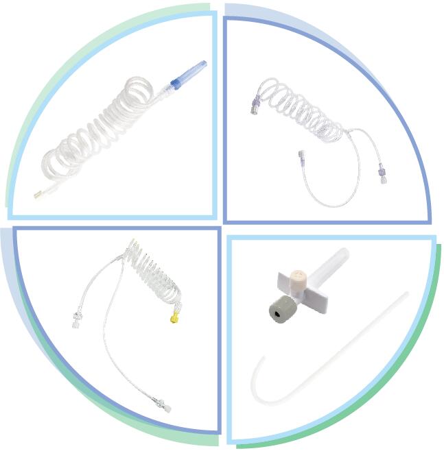Single use medical Medical Angiographic syringe