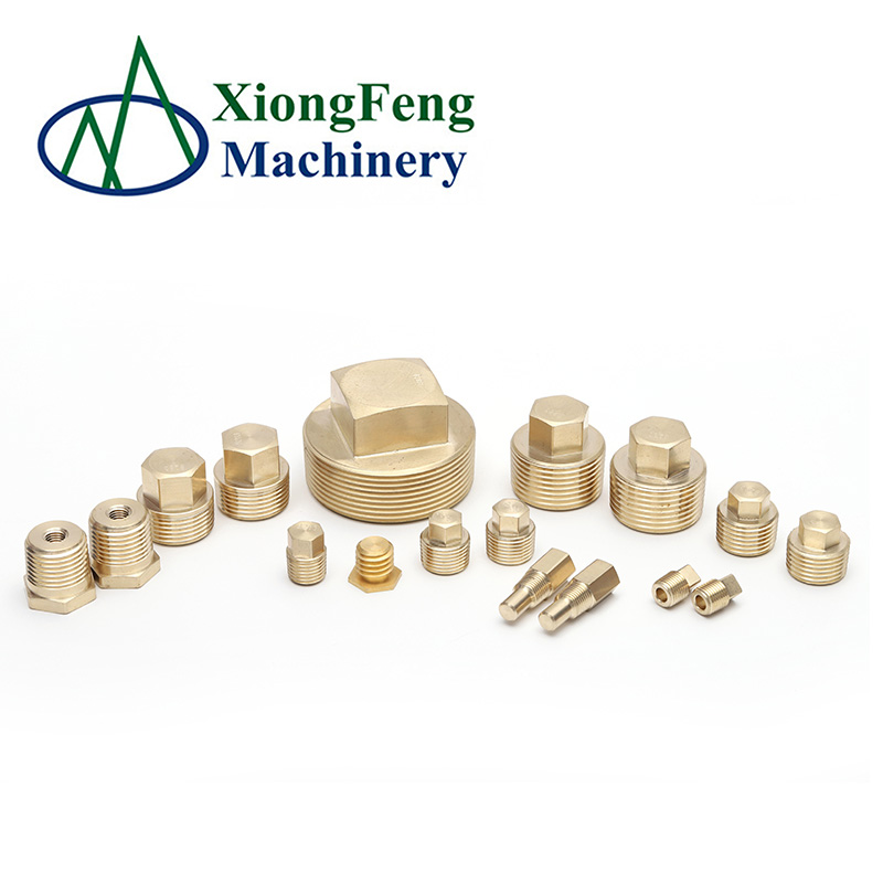 high tensile bolts Fittings brass plug screw nut with external thread Zinc YellowChromate Plated galvanized