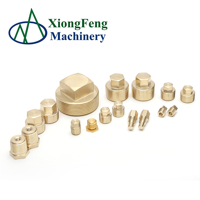 high tensile bolts Fittings brass plug screw nut with external thread Zinc YellowChromate Plated galvanized