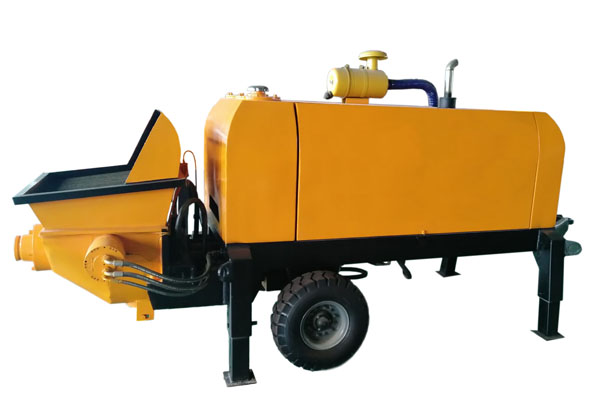 High Performance Diesel Concrete Pump Portable Concrete Pump For Sale
