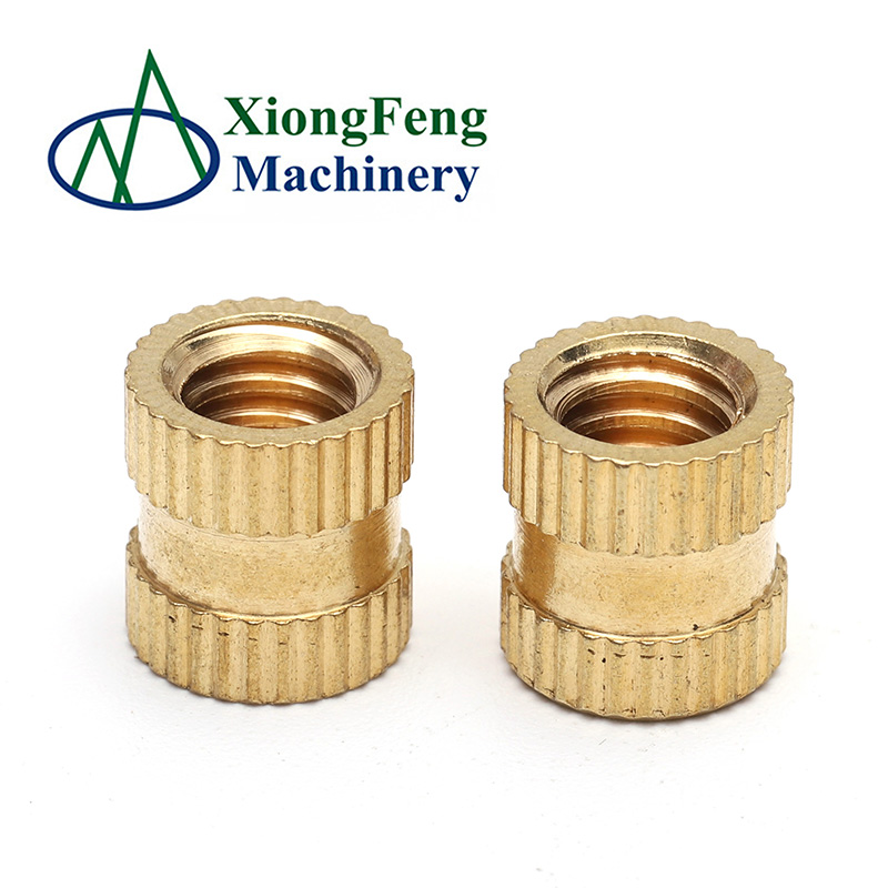 brass knurled insert nut M2 M3 M6 M8 brass expansion insert