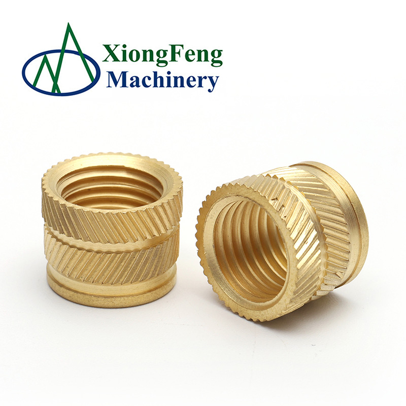 made in china plastic threaded moldedin weld in brass female threaded insert