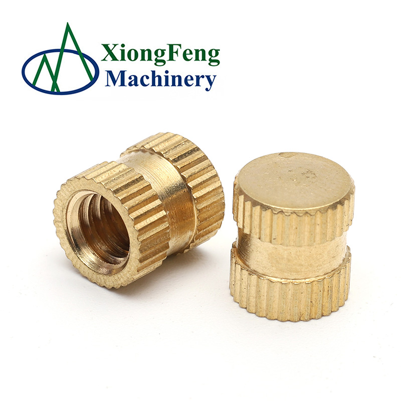 brass knurled insert nut M2 M3 M6 M8 brass expansion insert