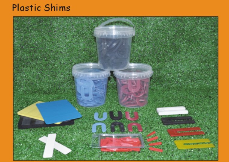 Plastic Shims in Horseshoe Shapeplastic shim