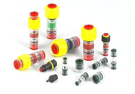 Fiber optic Microduct ConnectorEnd Stop caps 10mm pressure coupling tube straight joint