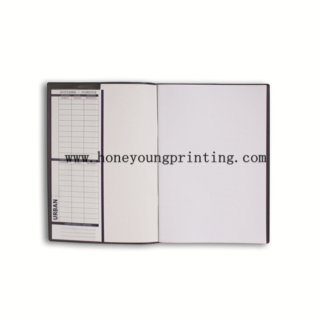 PVC jacket 8mm ruled line staple binding exercise book