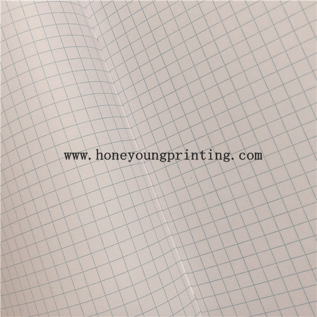 Soft cover 5x5mm square staple binding exercise book 212244896 feuilles with canlenda and multiplication table