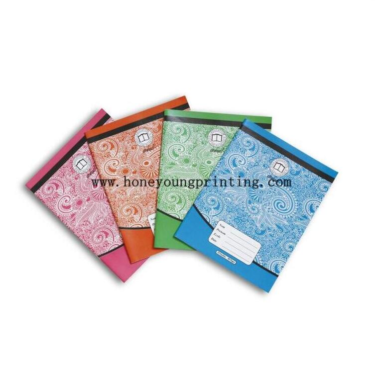 Soft cover 5x5mm square staple binding exercise book 212244896 feuilles with canlenda and multiplication table