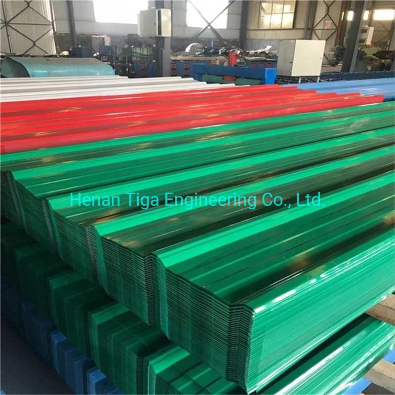 Factory Building Material Prepainted Colorful Box Profiled Trapezoidal Roof Sheet