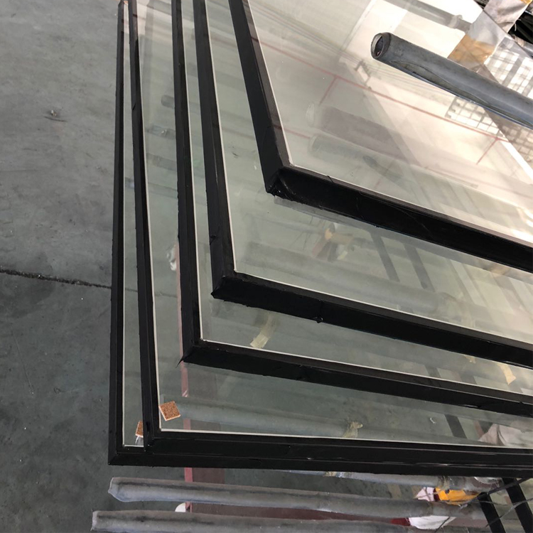 Triple Pane Lowe Tempered hollow Glass with Argon GasFilled
