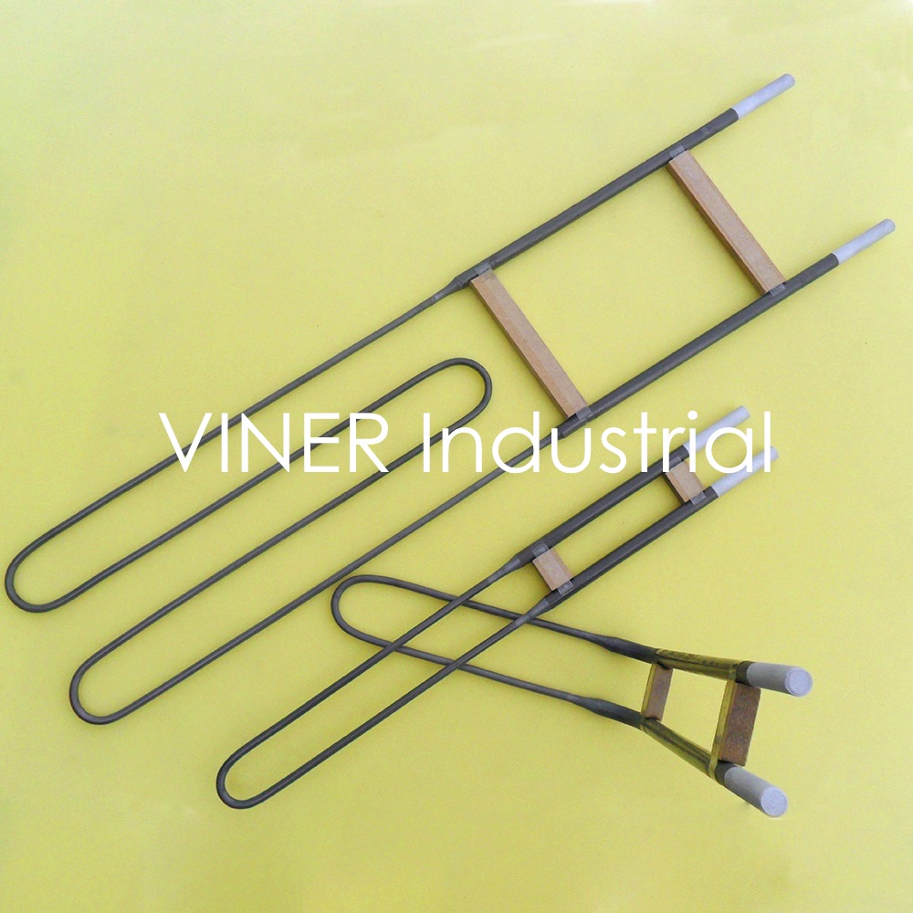 U shape MoSi2 heating elements for high temperature Furnace