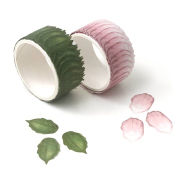 Wholesale CMYK Kawaii Rose Gold Foil Mini OEM Custom Printed Decorative Washi Paper Tape With Logo