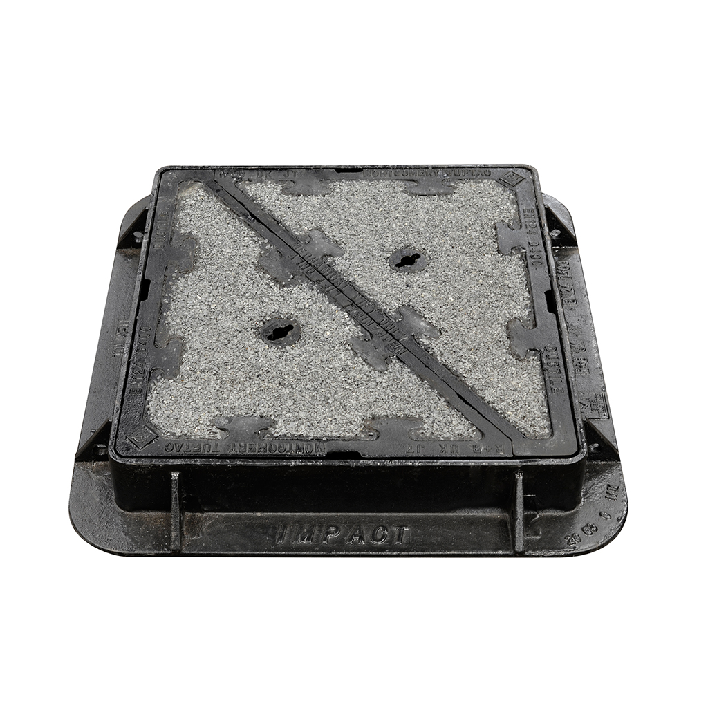 Double Triangular Manhole Cover Ductile Iron Double Triangular Manhole Cover Ductile Iron