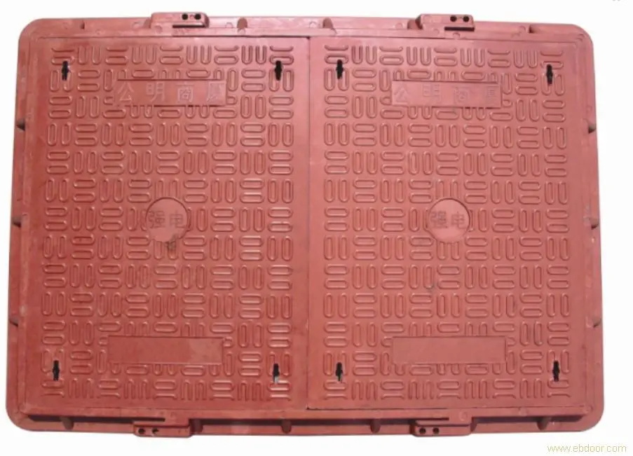 Cast Iron Casting ManholeCover with Frame B125 C250 D400