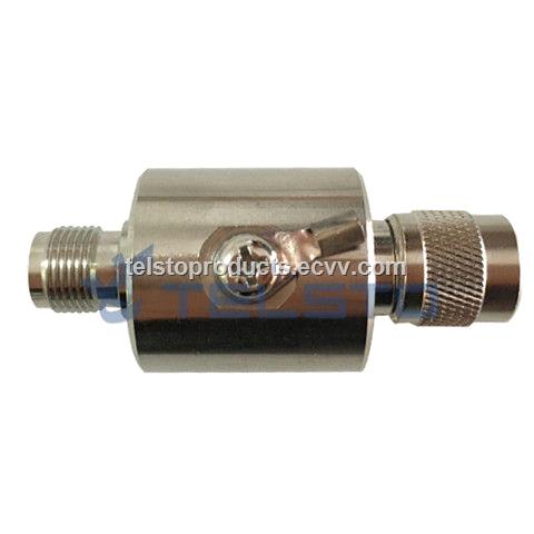 TNC male to female RF Lightning Gas discharge tube surge arrestor