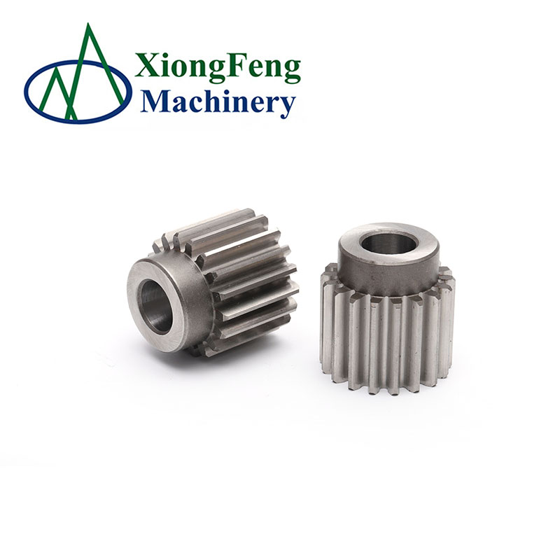 High Precision Ironplated Black Zinc Round Nut Gearwheel Nut