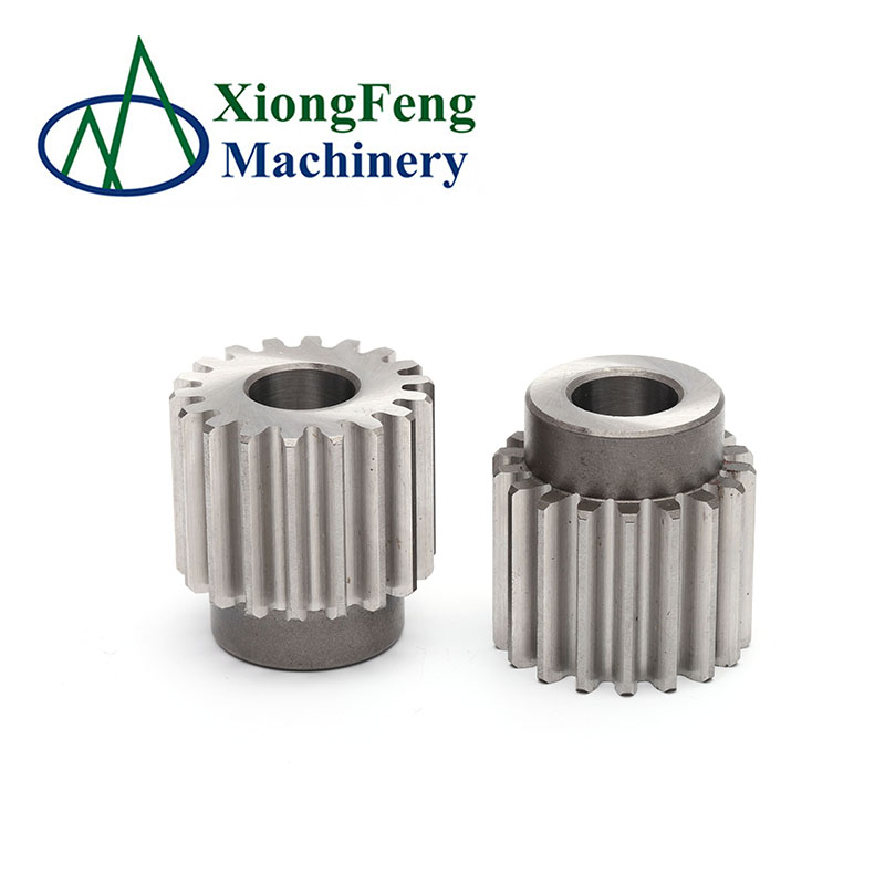 High Precision Ironplated Black Zinc Round Nut Gearwheel Nut