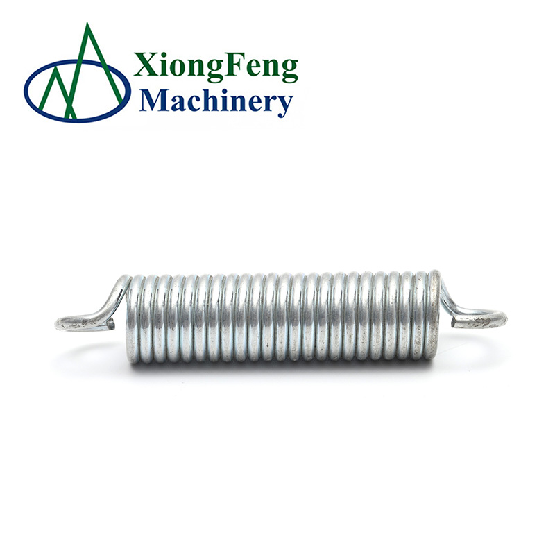 Customized Non Standard Stainless Steel double hook tension spring high precision black double hooks tension spring