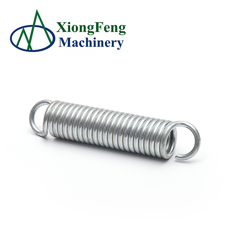 Customized Non Standard Stainless Steel double hook tension spring high precision black double hooks tension spring