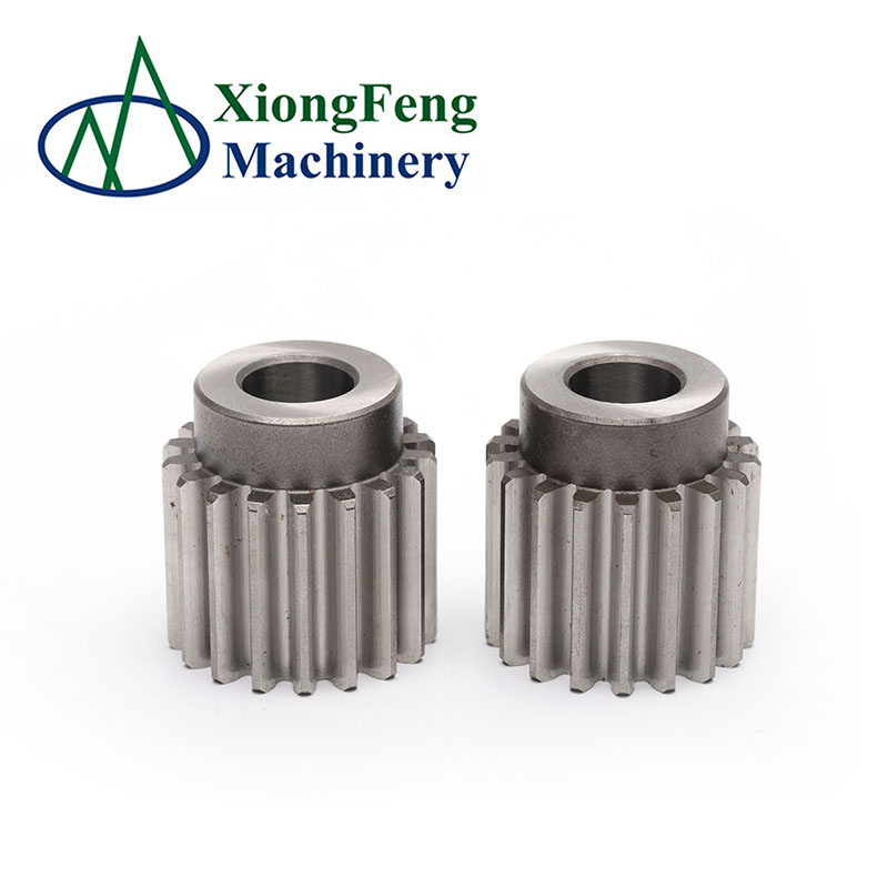 High Precision Ironplated Black Zinc Round Nut Gearwheel Nut