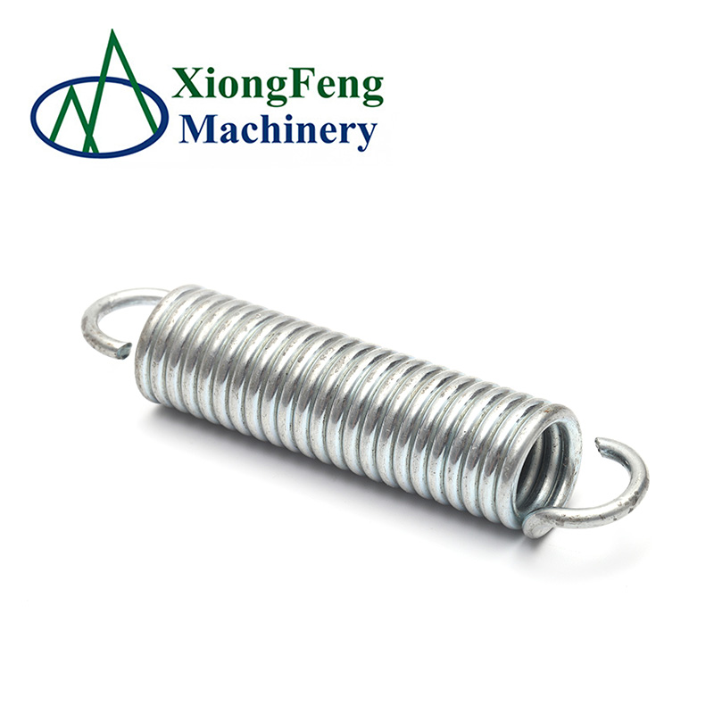 Customized Non Standard Stainless Steel double hook tension spring high precision black double hooks tension spring