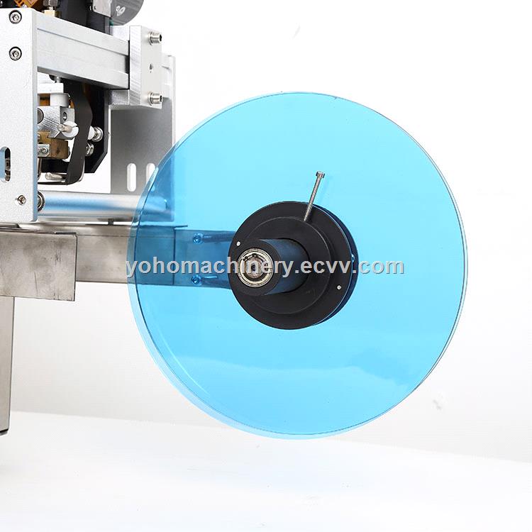 High Performance semi automatic round bottle labeling machine with code printer