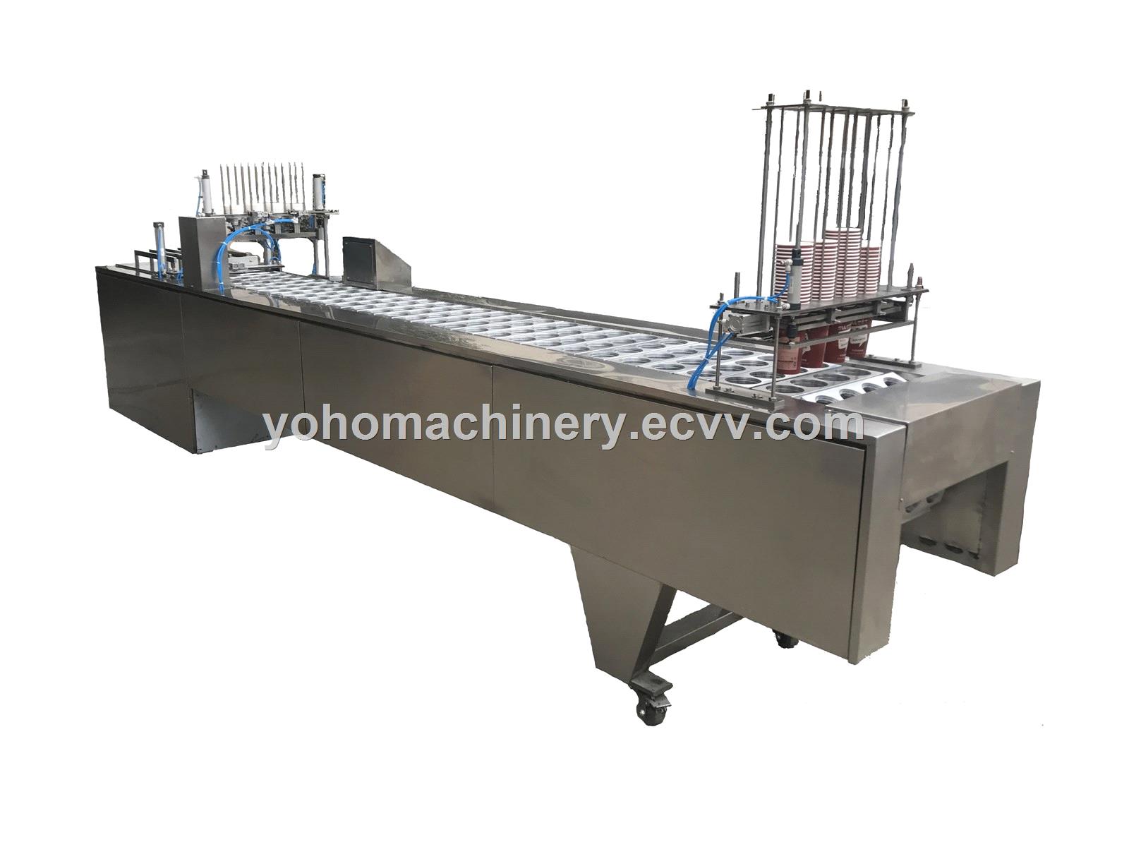 High speed automatic linear pressing capping machine