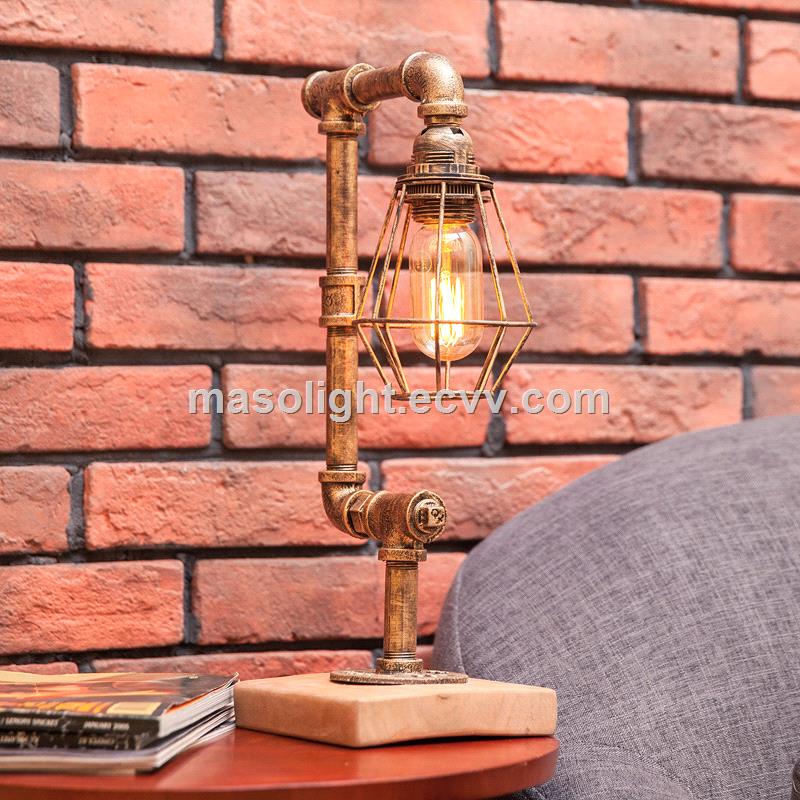 Led pipe decorative light furniture metal reading lamps