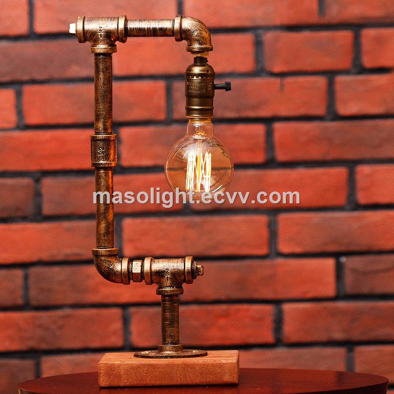 Led pipe decorative light furniture metal reading lamps