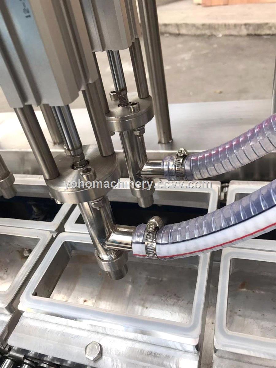 high quality line Cup Filling Sealing Machine For Yogurt Jelly Ice Cream
