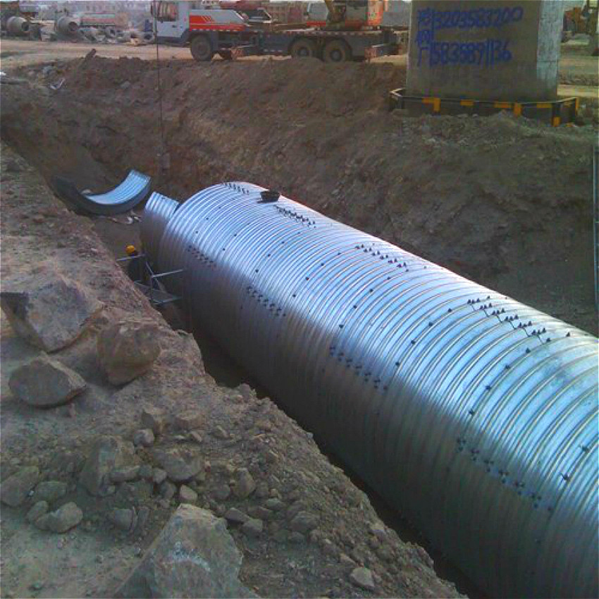 wholesale corrugated culvert pipe from China Factory