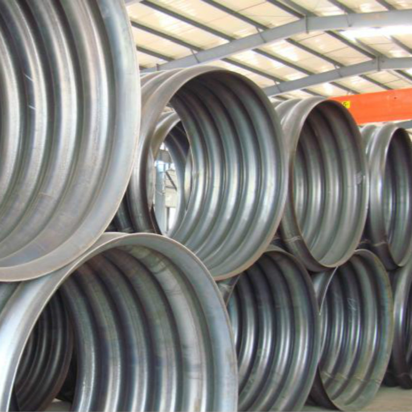 1000mm diameter Assembly Corrugated Corrugated Metal Culvert Pipe supply from China Factory