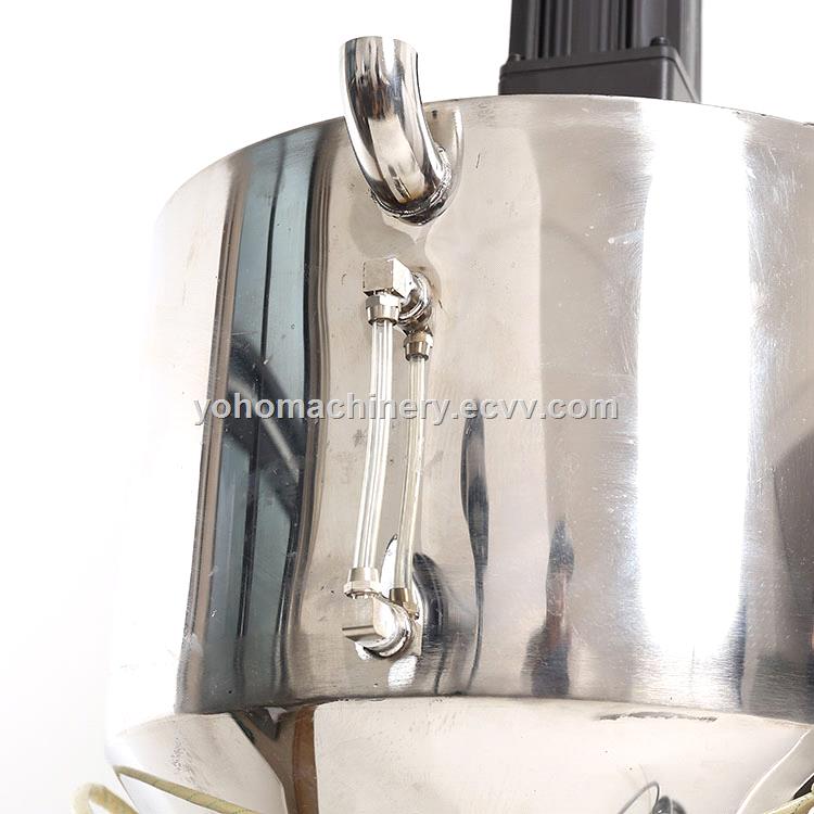 semiauto pneumatic paste filling machine jam ketchup yogurt cosmetic cream filling machines with heating mixer