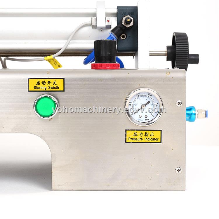 semiauto pneumatic paste filling machine jam ketchup yogurt cosmetic cream filling machines with heating mixer