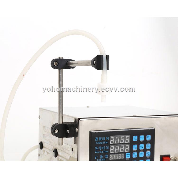 table top small digital control magnetic pump volume liquid filling machine