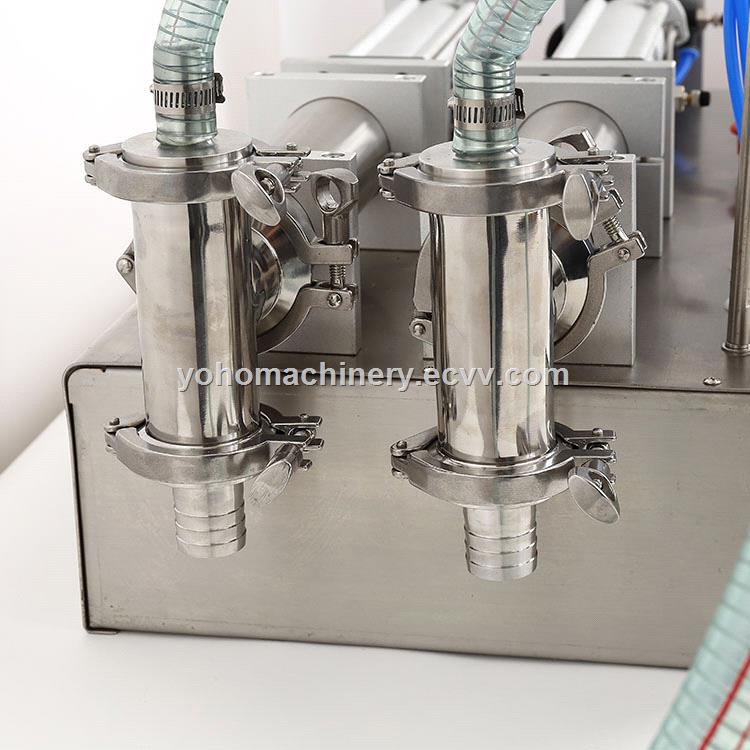 Electrical Double Head Horizontal Pouch Beverage Oil Filling Machine WaterLiquid Filling Machine