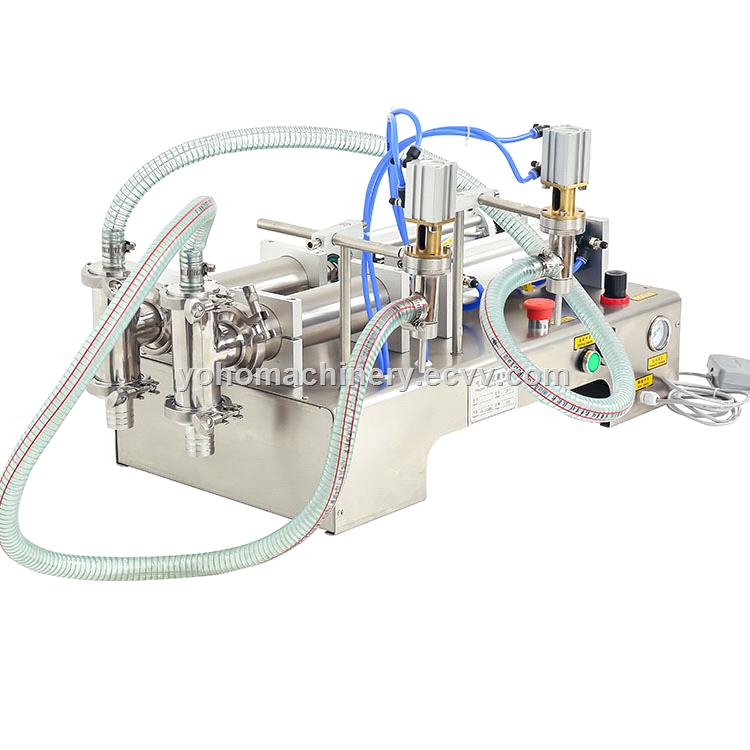 Electrical Double Head Horizontal Pouch Beverage Oil Filling Machine, WaterLiquid Filling Machine
