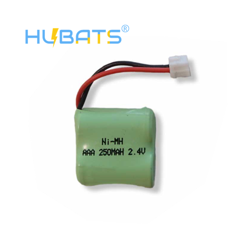 Hubats 12AAA2 NiMH 24V 250mAh AAA NiMH Batteries for Wireless Paging Systems Cordless Phone