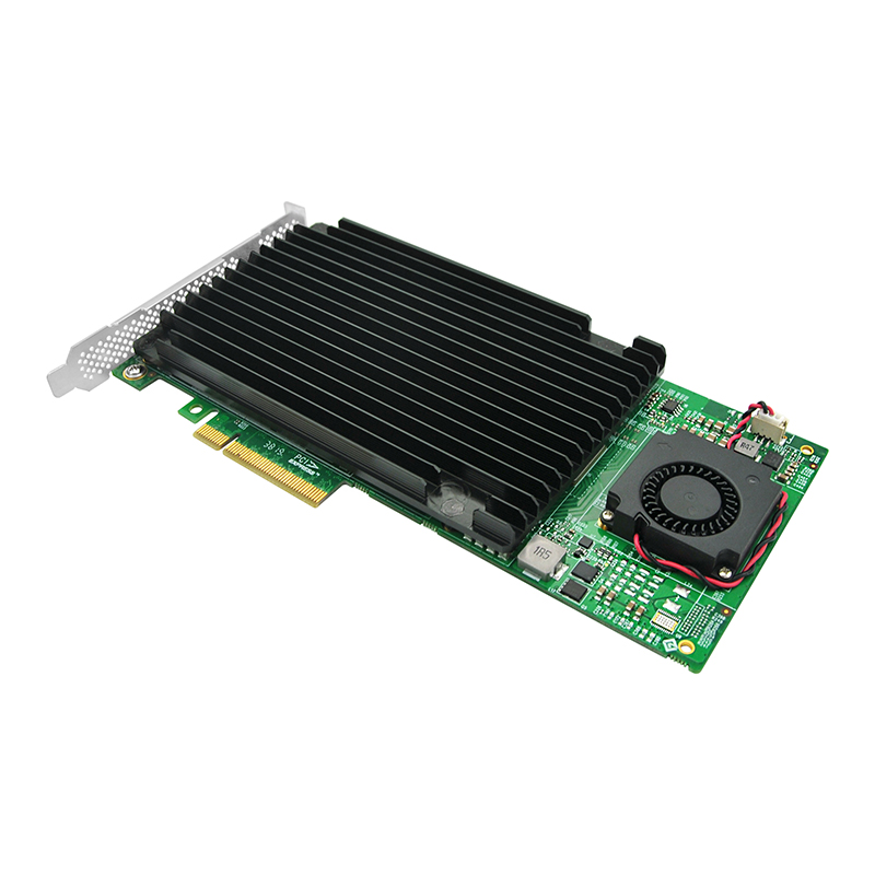 Linkreal PCIe M2 NVMe Adapter PCIe 30 x8 4 port M2 NVMe SSD Adapter Card