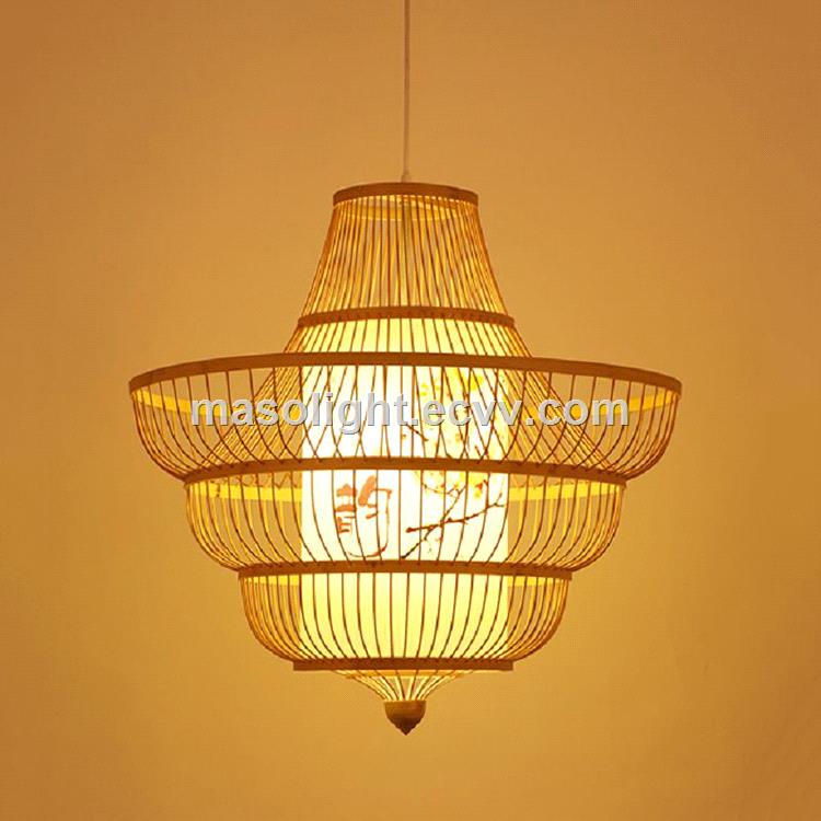 Natural bamboo product 2020 ceiling light pendant lamp