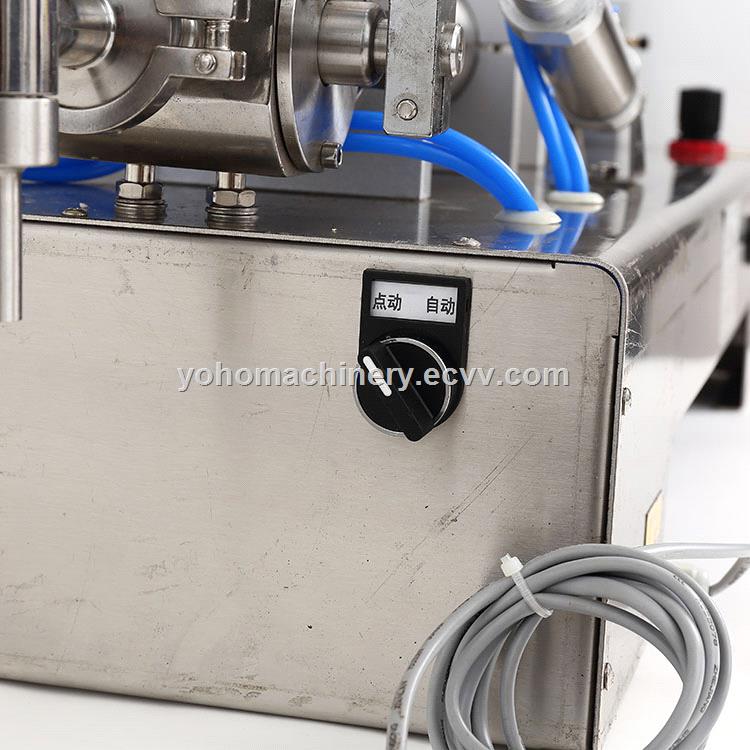 auto lotion bottle cosmetic filler water beverage honey cream piston paste liquid filling machine