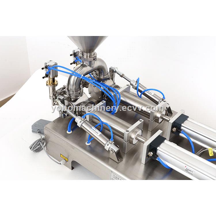 auto lotion bottle cosmetic filler water beverage honey cream piston paste liquid filling machine