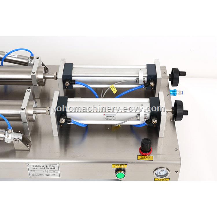 auto lotion bottle cosmetic filler water beverage honey cream piston paste liquid filling machine
