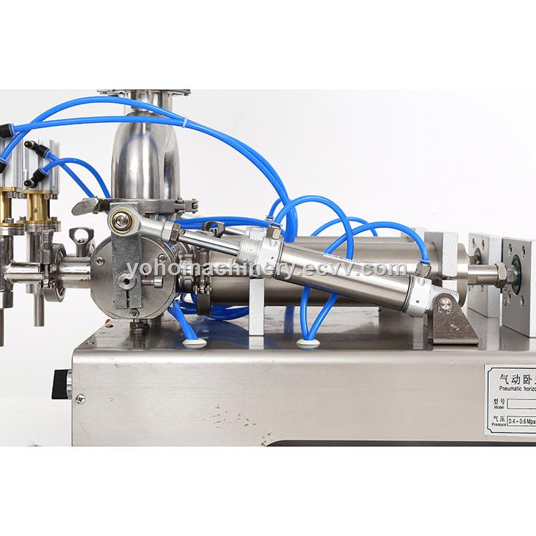 auto lotion bottle cosmetic filler water beverage honey cream piston paste liquid filling machine