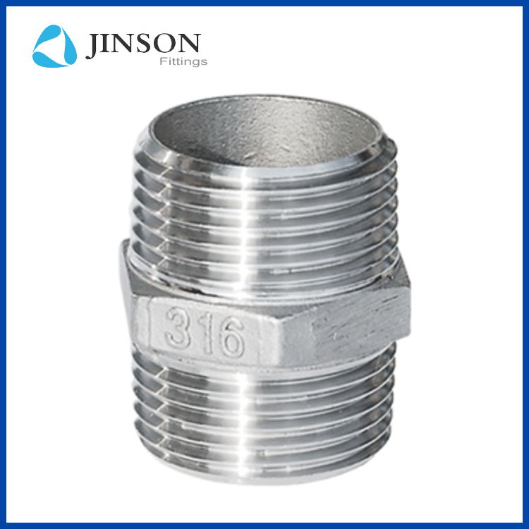 stainless steel 150lbs hex nipple