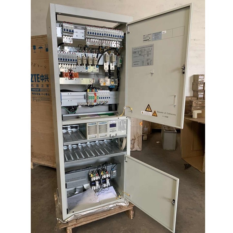 Zxdu68 T601 Indoor Cabinet Power System 600A with 12 PCS 50A Rectifier Zxd2400