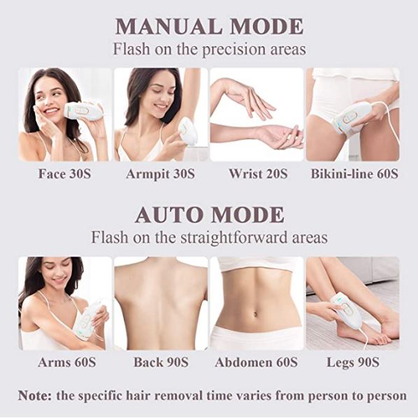 IPL hair removal homeuse laser skin hairfree