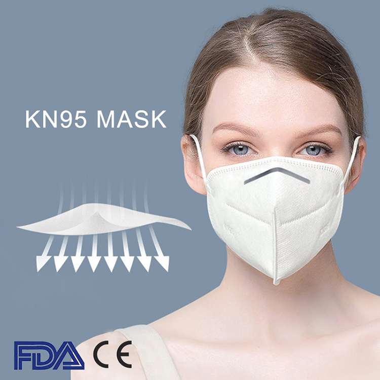 Disposable Surgical Face KN95 Disposable Face Mask Respirator Mask ...