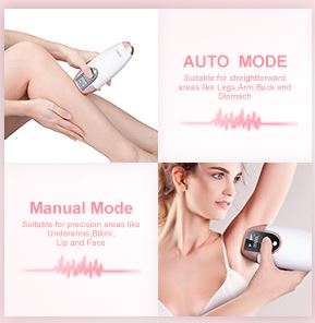 Portable household IPL laser hair removal